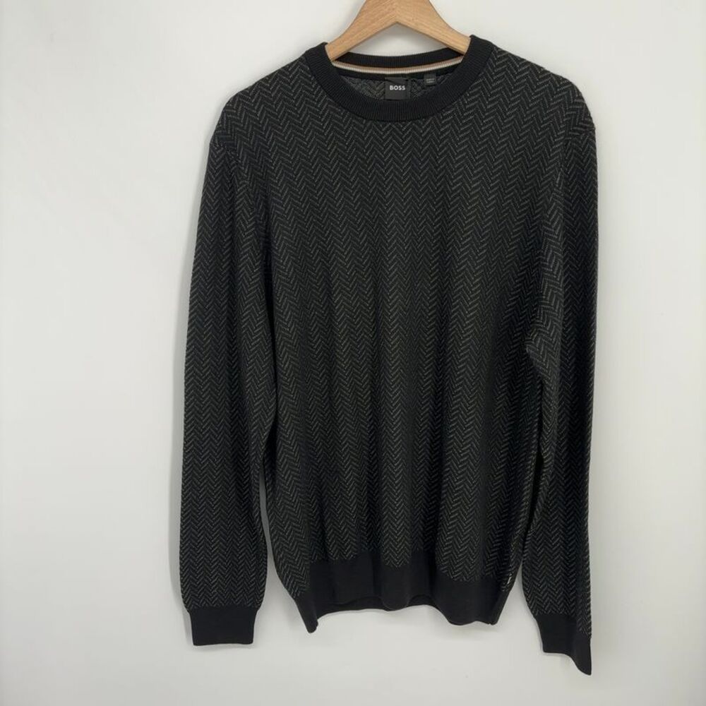 BOSS Hugo Boss Habito Wool-Blend Crewneck Sweater